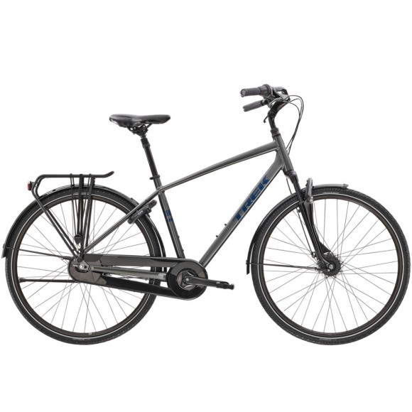 Bici attrezzata TREK Distretto 2 2023 GRIS L