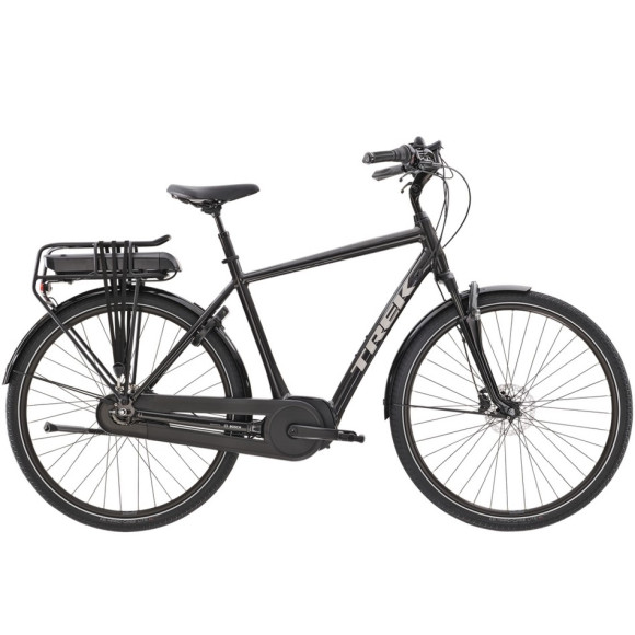 TREK District+ 4 biciclette da 500 Wh NEGRO M