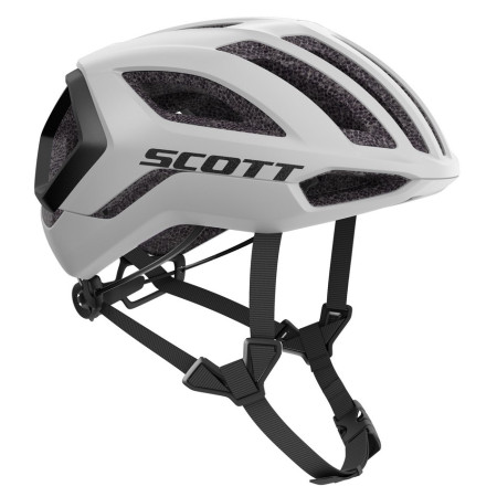 Capacete SCOTT Centric Plus BRANCO AMARELO M