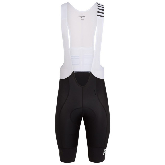 Shorts curtos RAPHA PRO Team II -Longo PRETO BRANCO XS