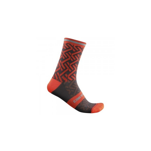 Calcetines CASTELLI Tiramolla 15 ROJO SM