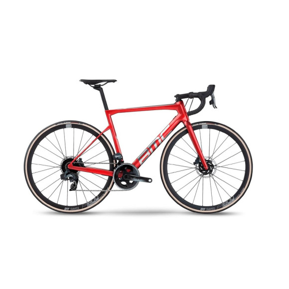 Bicicletta BMC Teammachine SLR Two Iron Brushed ROSSO 47