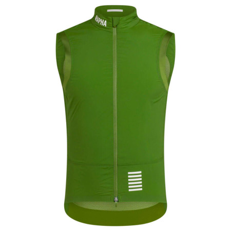 Colete RAPHA PRO Team leve 2022 VERDE XS