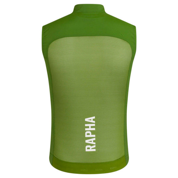 Colete RAPHA PRO Team leve 2022 VERDE XS