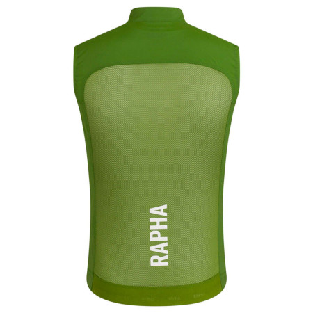 Gilet léger RAPHA PRO Team 2022 VERT XS