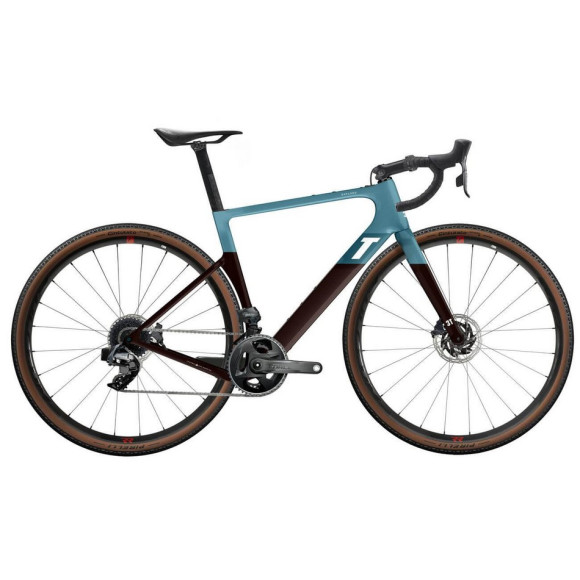 Bicicletta 3T Exploro Race Eagle AXS 1X AZUL 56