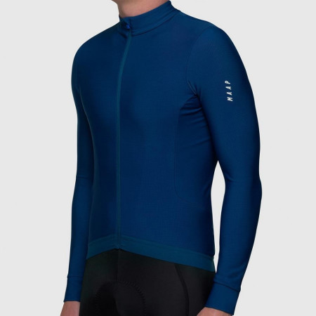 Maillot MAAP Force PRO LS 2022 AZUL MARINO XS