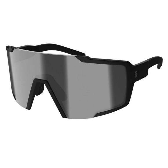 Óculos SCOTT Shield Compact LS preto mate lentes cinza LTH 