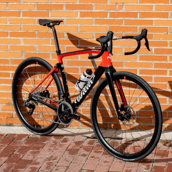 Manubrio Alabarda per bicicletta WILIER Cento 10NDR D Rival AXS NERO ROSSO XS