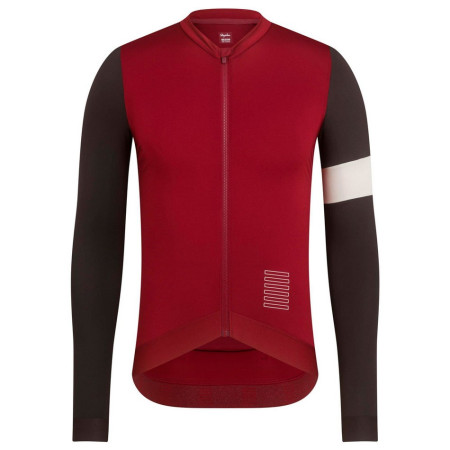 Maillot d'entraînement à manches longues RAPHA PRO Team 2022 GRENAT L