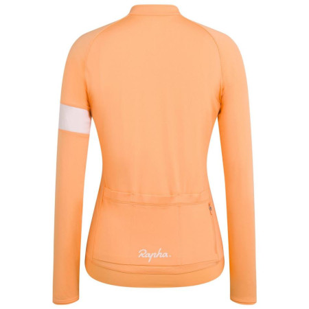 Maillot RAPHA Core Manches Longues Femme 2022 ORANGE S