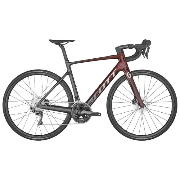 Bicicleta eléctrica SCOTT Addict Eride 30 GRANATE 49