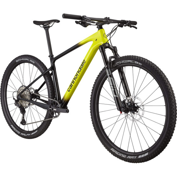 Bicicleta CANNONDALE Scalpel HT Carbon 3 Negro/Amarillo AMARILLO M