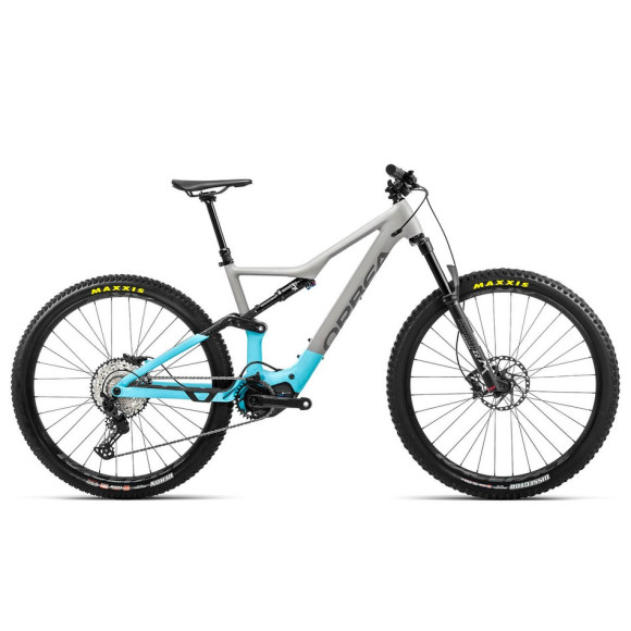 Bicicleta elétrica ORBEA Rise H30 2022 CINZA XL