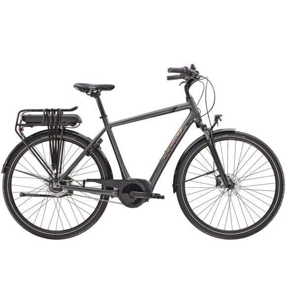 Bicicleta eléctrica TREK District+ 1 400Wh GRIS M