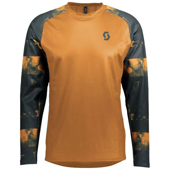 Camisa SCOTT Ms Trail Storm L SL 2022 LARANJA S