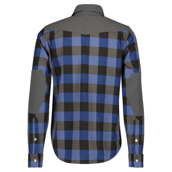 Camisa SCOTT Ms Trail Flow Check L SL 2022 MARROM S