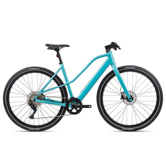 Bicicleta eléctrica ORBEA Vibe MID H30 TURQUESA L