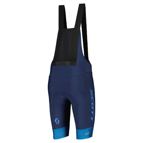 Culotte corto SCOTT con tirantes Ms RC Pro +++ 2022 AZUL S