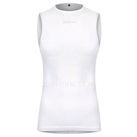 Camiseta feminina sem mangas GOBIK Limber Skin BRANCO M