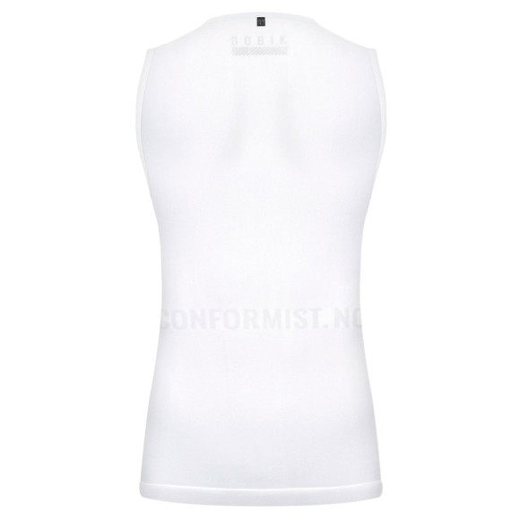 Camiseta feminina sem mangas GOBIK Limber Skin BRANCO M