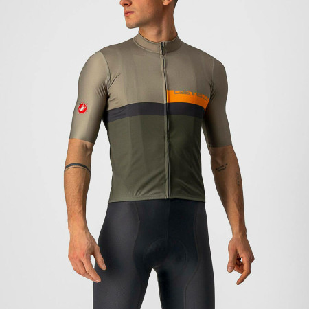 CASTELLI A Blocco 2022 Jersey OLIVE S