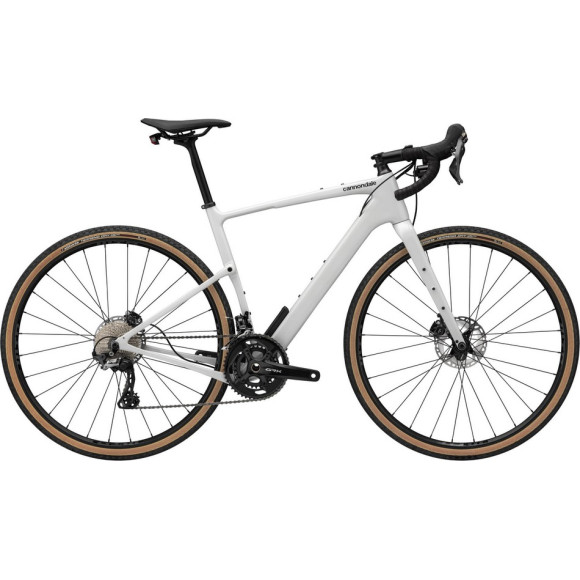 Bicicleta CANNONDALE Topstone Carbono 2 L BRANCO XS