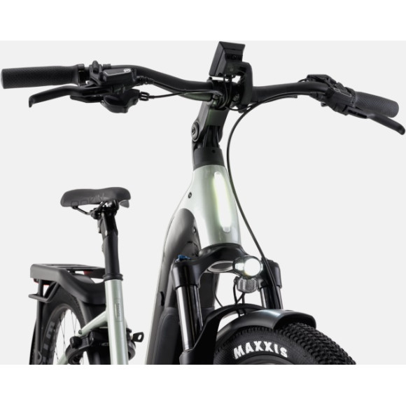 Bici elettrica CANNONDALE Tesoro Neo X 1 con passo basso ARGENTO LXL