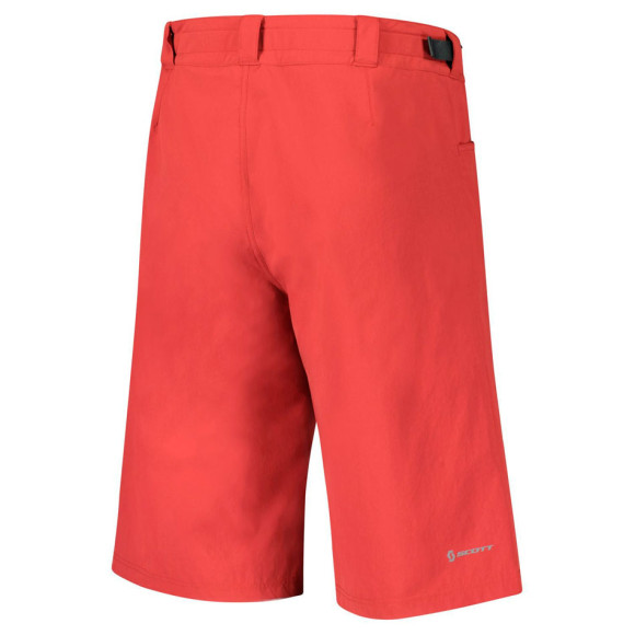 Calça SCOTT Ms Trail Flow com almofada VERMELHO XS