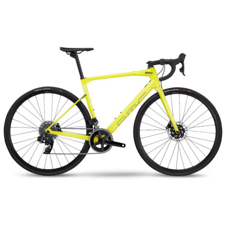 Bicicletta BMC Roadmachine QUATTRO AMARILLO 56