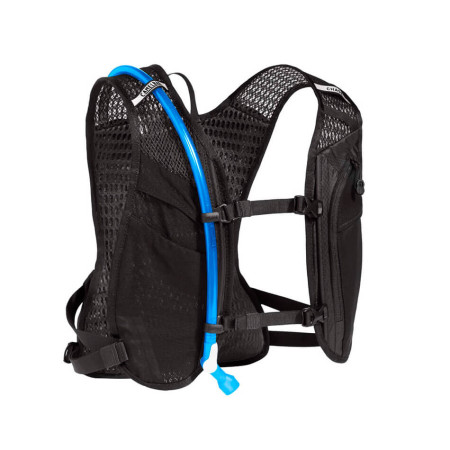 CAMELBAK Chase Bike Vest Fired brick Mochila de hidratação branca 1,5L 