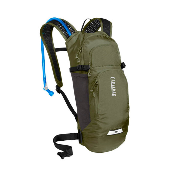 Mochila de Hidratação CAMELBAK Lobo 9 Burn Olive Preto 2L 