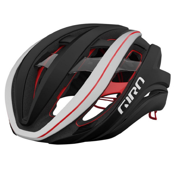 Casco GIRO Aether Spherical MIPS 2022 NEGRO ROJO M