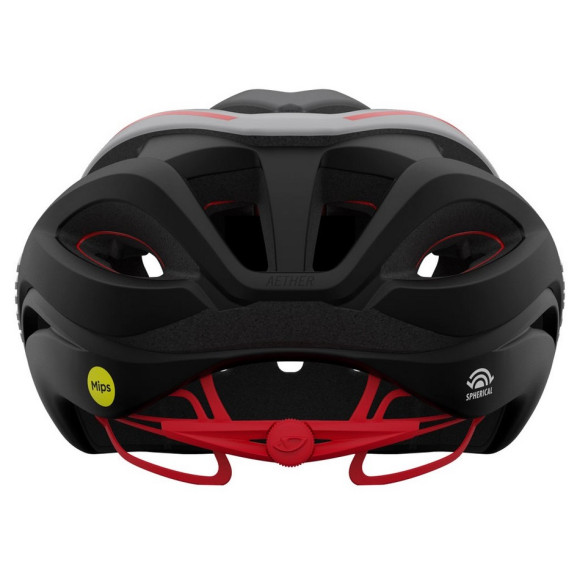 Capacete GIRO Aether Spherical MIPS 2022 VERMELHO PRETO M