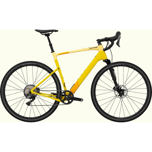 Bicicleta CANNONDALE Topstone Carbon Lefty 2 AMARELO XS