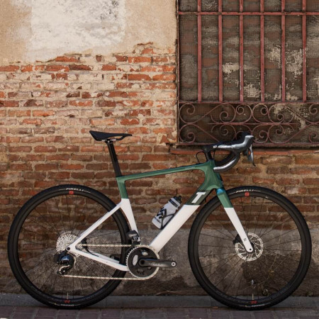 Bicicletta 3T Exploro RaceMax Force AXS 2X VERDE 51