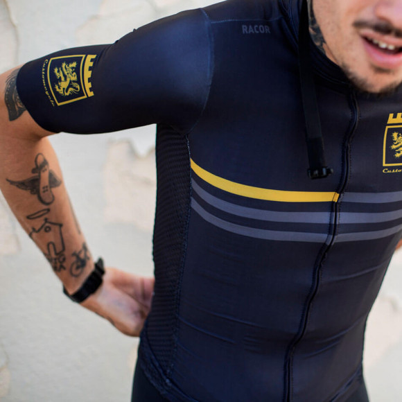 Maillot RACOR Customcycle Morcuera Noir Édition Limitée 2023 LE NOIR XXS