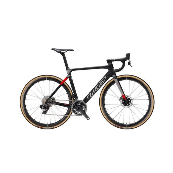 Bicicletta WILIER Filante Ultegra Di2 SLR42 2024 NERO ROSSO XS