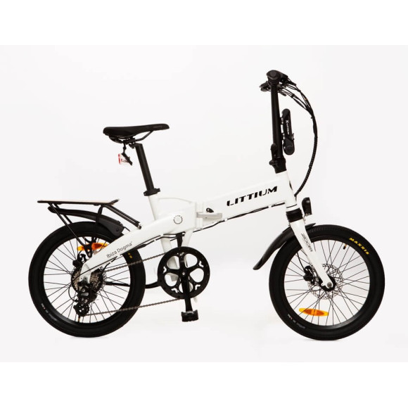 LITTIUM Ibiza Dogma 04 bicicleta elétrica Bateria 14 A 504 Wh 2024 BRANCO Tamanho único