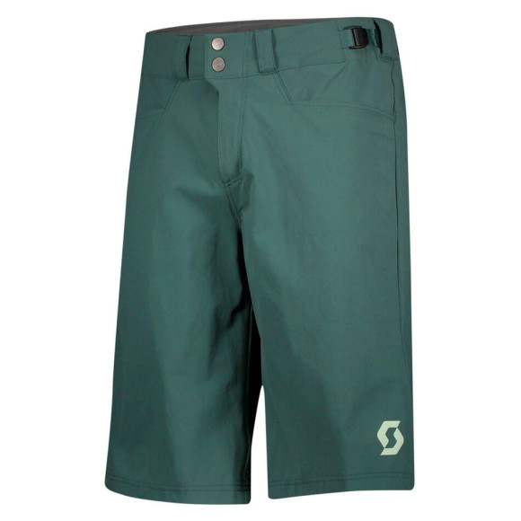 Pantalon SCOTT Ms Trail Flow avec coussinet VERT XS