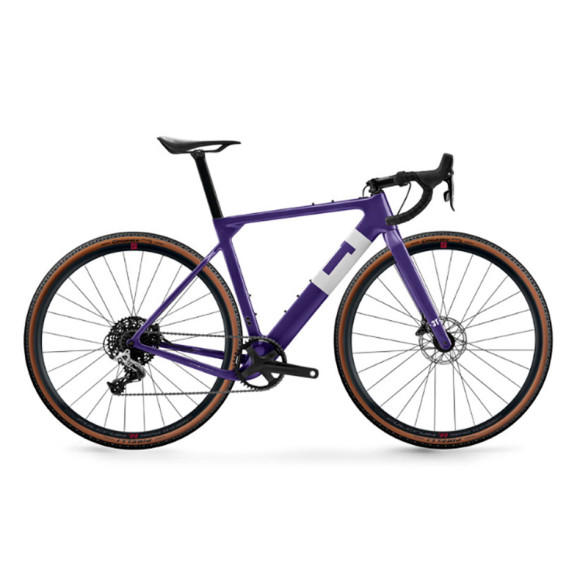 Bicicletta uva 3T Exploro Primo Rival 1x11 VIOLA S