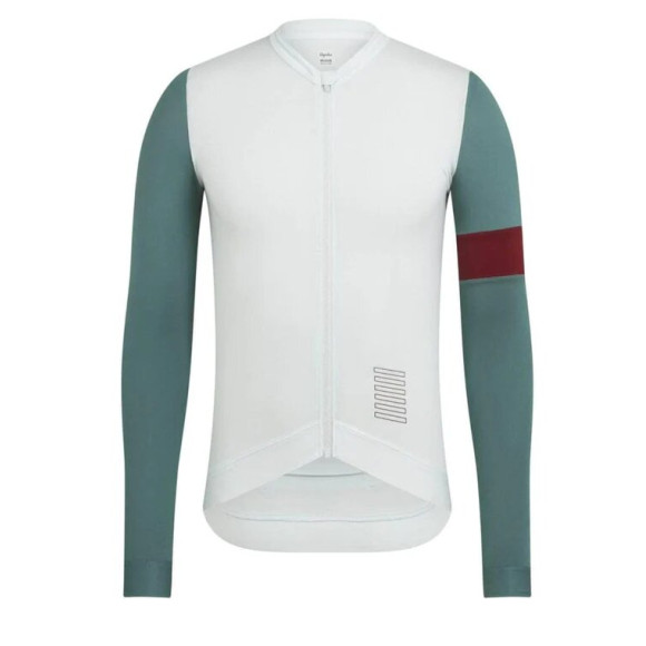 Maillot RAPHA PRO Team Long Sleeve Training 2022 GRIS L