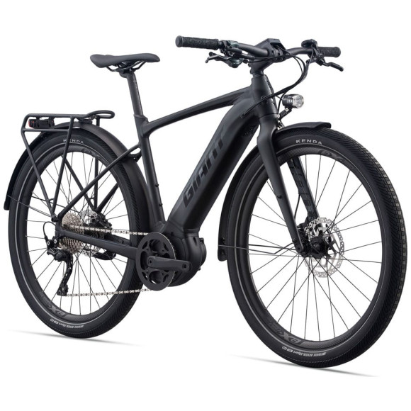 GIANT FastRoad E+ EX Pro electric bike BLACK XS