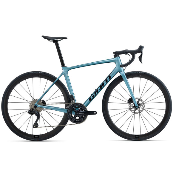 Bicicletta GIANT TCR Advanced Pro Disc 1 Di2 2023 AZUL L