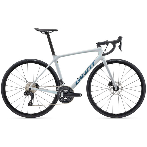 Bicicleta compacta GIANT TCR Advanced Disc Pro 1 BRANCO L