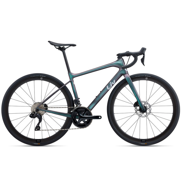 LIV Avail Advanced 1 Bike 2023 SILVER S