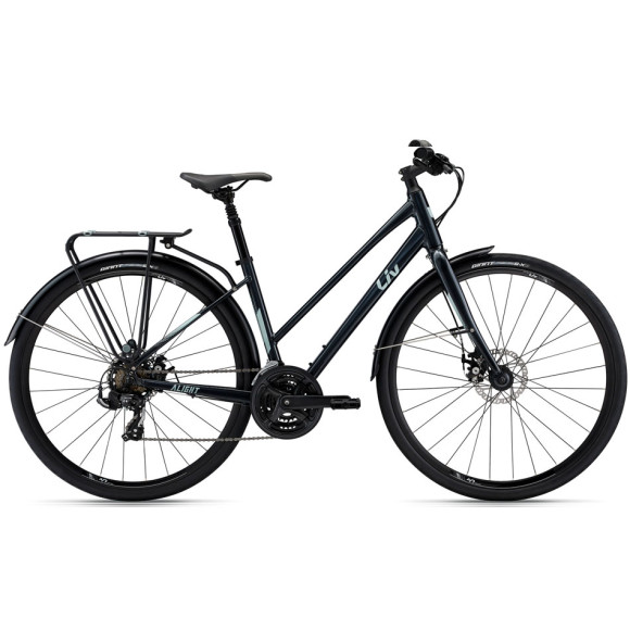 Bicicleta de disco urbano LIV Alight 3 PRETO M