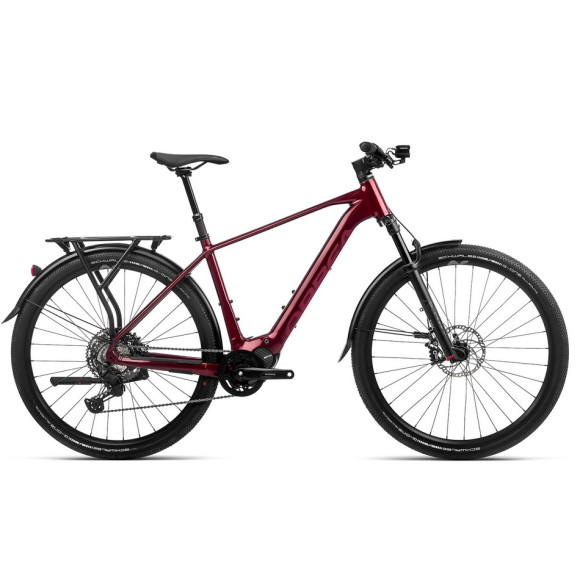 Bicicleta eléctrica ORBEA Kemen 10 2023 GRANATE S