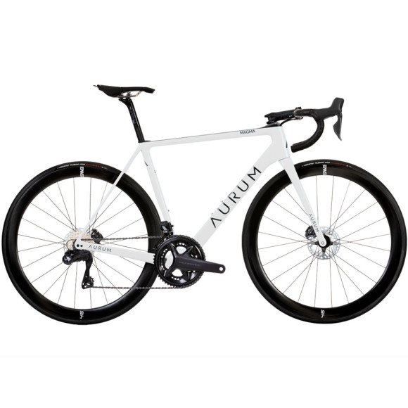 Bicicletta AURUM Essentia Shimano Ultegra Di2 Deda Enve Foundation 45 2023 BIANCO 48