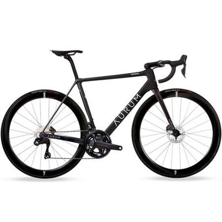 Bicicleta AURUM Magma Shimano Ultegra Di2 Enve Foundation 43 2023 PRETO 48